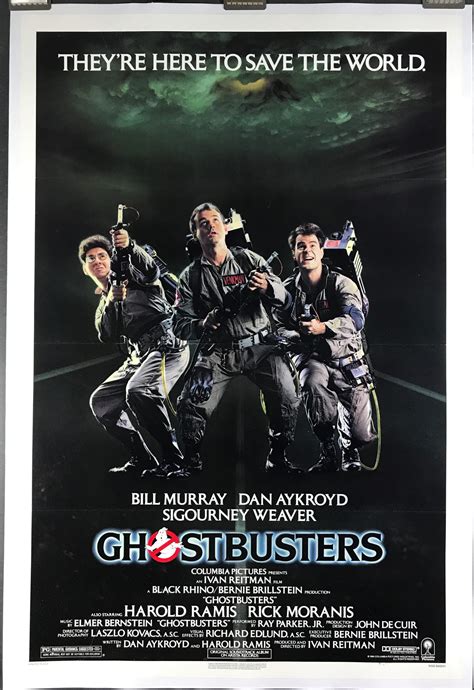 GHOSTBUSTERS, Original Vintage Comedy Movie Poster – Original Vintage ...