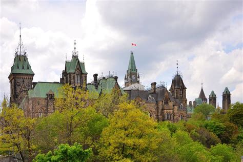 Parliament Buildings, Ottawa, Canada Stock Photo - Image of library ...