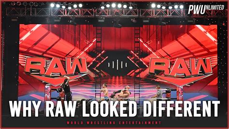 Reason Why RAW Had A Different Stage & Setup Last Night - YouTube