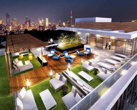 Image result for roof top amenity #SlopingRoofingIdeas | Rooftop terrace design, Terrace design ...