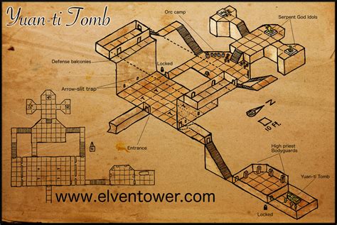 Map 33 - Yuan-ti Temple