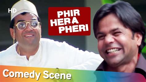 Rajpal Yadav & Paresh Rawal Comedy Scene | Movie Phir Hera Pheri ...