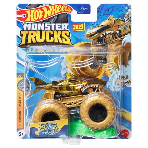 Hot Wheels Monster Trucks 1:64 Scale Vehicle 2023 Mix 10 Case of 8