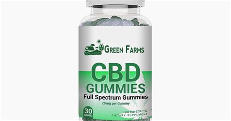 Green Farms CBD Gummies (Cannabidiol Formula) Beware Before Buying!