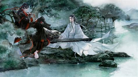 HD Wallpaper: Wei Ying and Lan Zhan from Mo Dao Zu Shi