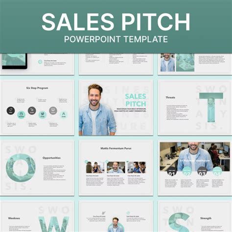 Sales Pitch PowerPoint Template – MasterBundles