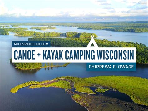 Canoe & Kayak Camping Wisconsin: Chippewa Flowage - Miles Paddled