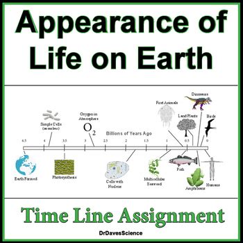 Timeline Life On Earth Teaching Resources | Teachers Pay Teachers