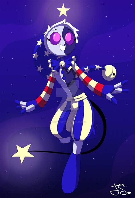 FNAF OC: Lunar (Sun and Moon Show) by ChaoticJo103 on DeviantArt