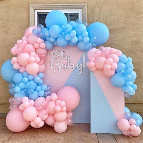 196PCS Gender Reveal Party Balloon Garland Arch Kit in Pastel | Etsy