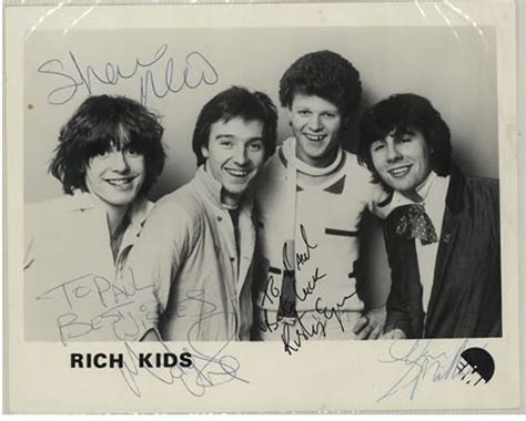 RICH KIDS / Steve New, Midge Ure, Rusty Egan, Glen Matlock | Rich kids ...