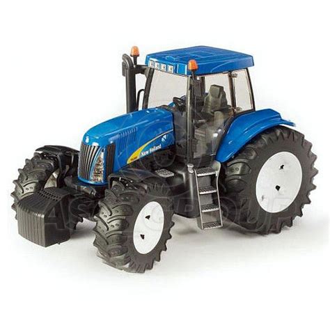 Bruder Toys 03020 ProSeries NEW HOLLAND TG285 T8040 Tractor Toy Model ...