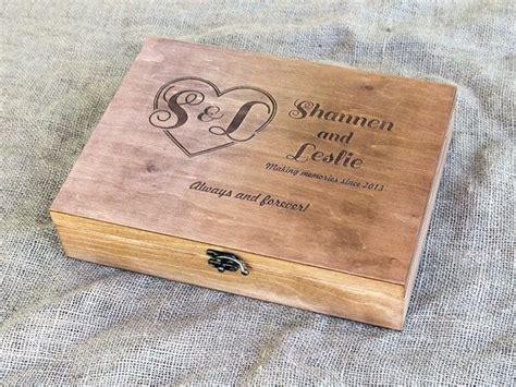 Wedding Memory Box Personalized Wedding Box Wedding Memento - Etsy ...