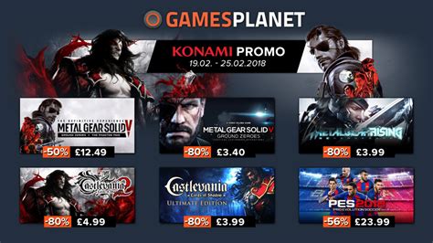 GamesPlanet: Konami Promo - up to 80% off! - SteamUnpowered