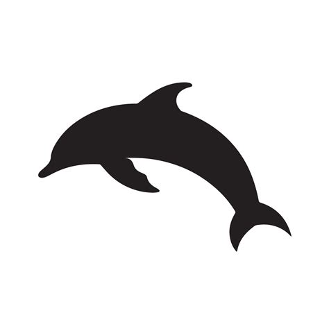 dolphin silhouette Vector 29193118 Vector Art at Vecteezy