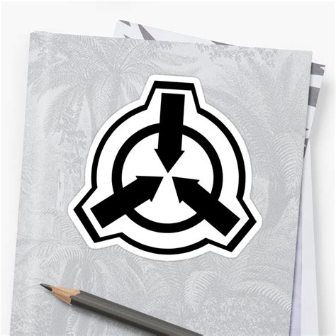 "SCP Containment Breach Sticker" Sticker by Prototypicality | Redbubble