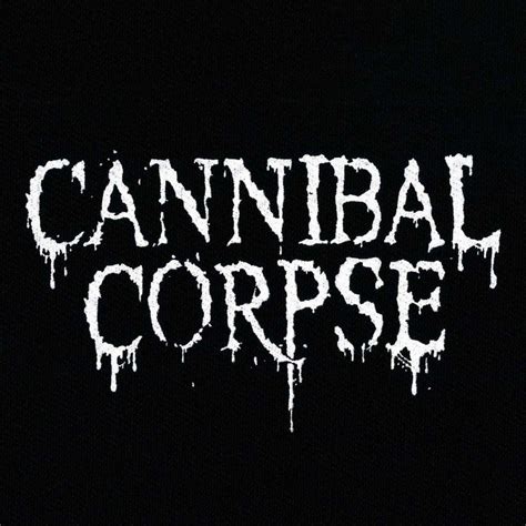 Cannibal Corpse – drip band logo patch CANN02