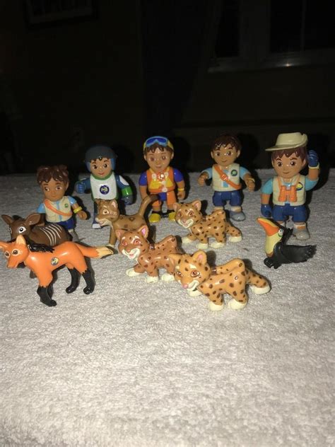 Dora the Explorer Diego Action Figures Lot Approximately ~ 4” Tall ...