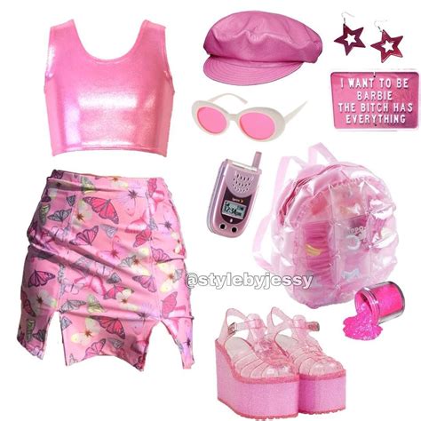 Barbiecore Aesthetic Outfits