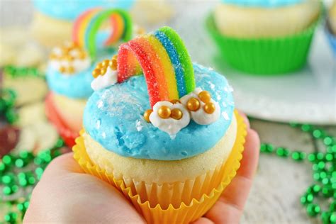 EASY Rainbow Cupcakes Recipe - Only 6 Ingredients and 20 Minutes!