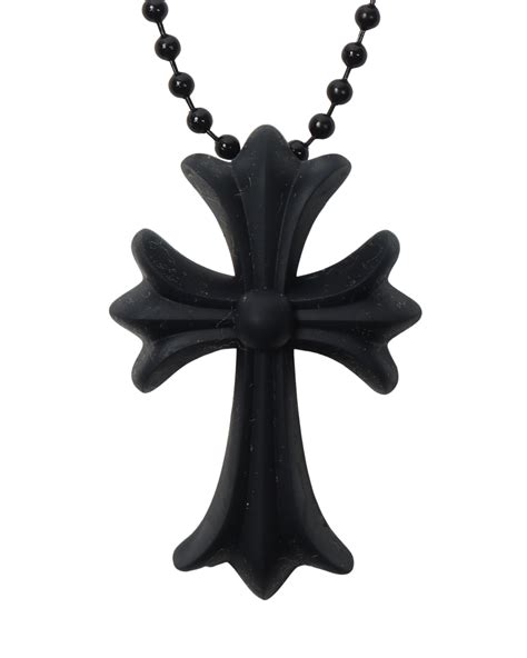 Chrome Hearts Silicone Cross Necklace