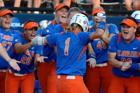 Florida Gators Softball Dominates Game One Of Championship Series ...