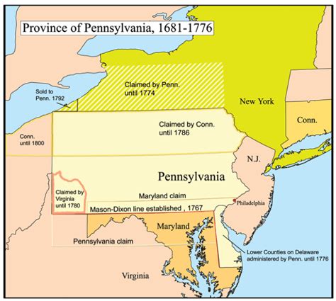 Pennsylvania Colony Facts and Timeline - The History Junkie