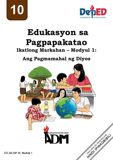 Edukasyon sa Pagpapakatao Quarter 10 Q3 M1 Ang Pagmamahal ng Diyos V3 - Edukasyon sa ...