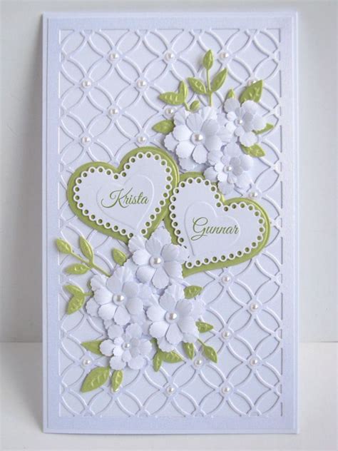 72 best Handmade Wedding Cards images on Pinterest | Handmade cards ...