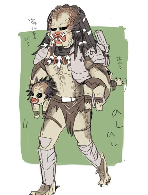 Pin by LuluZaj9999 on predators | Predator artwork, Predator alien ...