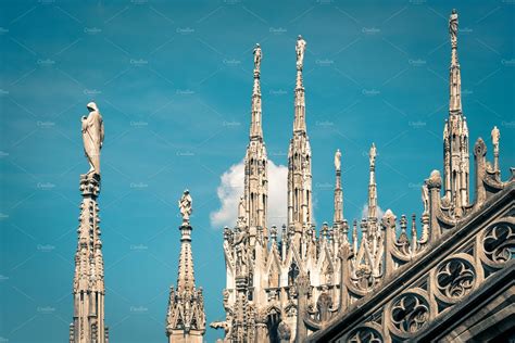 Milan cathedral containing amazing, architecture, and attraction | High-Quality Architecture ...