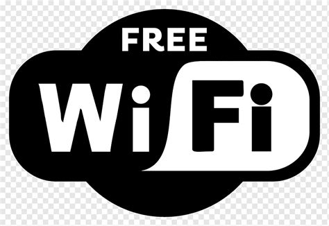 Free wifi label, png | PNGWing