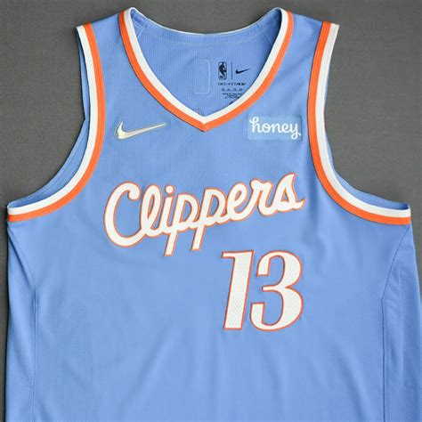 Paul George - Los Angeles Clippers - City Edition Jersey - Scored Game ...