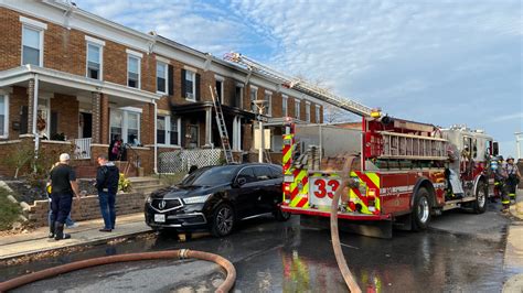 1 person dead from a fire in Baltimore, officials say