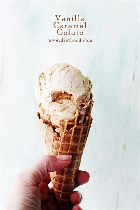 Vanilla Caramel Gelato Recipe | Diethood