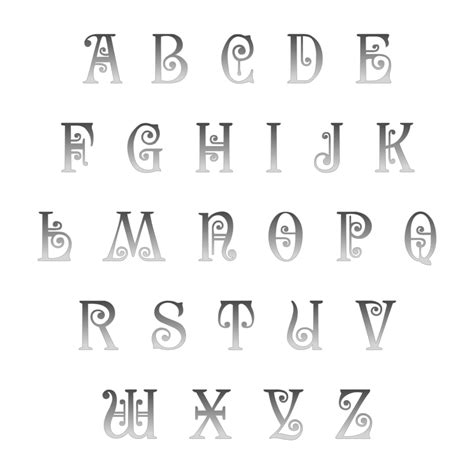 Monogram Letters Z - 10 Free PDF Printables | Printablee