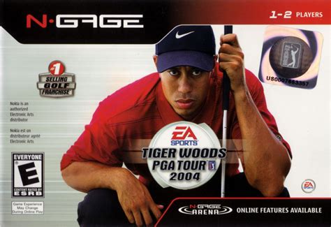 Tiger Woods PGA Tour 2004 cover or packaging material - MobyGames