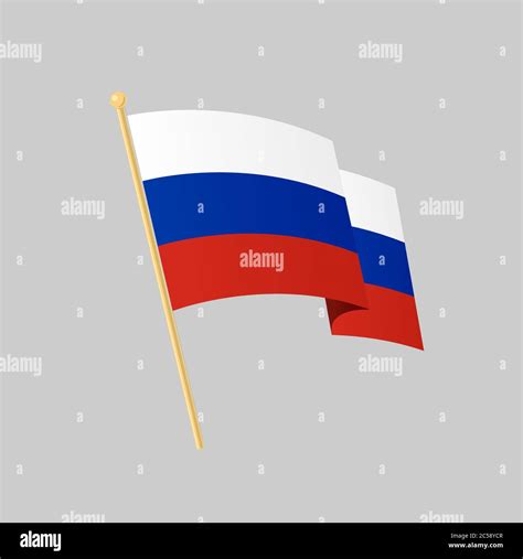 Russian flag. Vector illustration Stock Vector Image & Art - Alamy