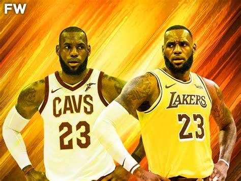 Full Player Comparison: #6 LeBron James vs. #23 LeBron James - Fadeaway ...