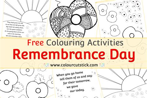 Remembrance Day Poems, Remembrance Day Activities, Coloring For Kids ...