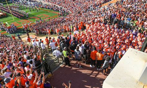 Clemson has one of the Top 10 loudest college football stadium