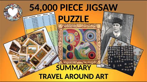 THE SUMMARY!! EPIC 54,000 Piece Jigsaw Puzzle: Travel Around Art from ...