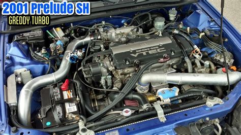 Greddy Turbo Installed on 2001 Honda Prelude - YouTube