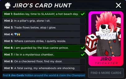 Jiro's Card Hunt | Death Ball Wiki | Fandom