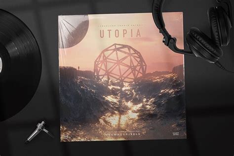 Utopia Album Cover Art - Photoshop PSD