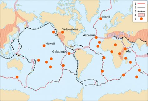 Volcanic Hot Spots - Internet Geography