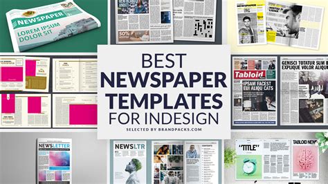 20+ Best Newspaper Templates for InDesign - BrandPacks