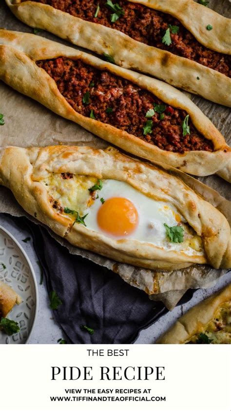 Turkish Pide (Minced Meat and Cheese) - Turkish Pizza - Tiffin And Tea | Recipe | Turkish ...