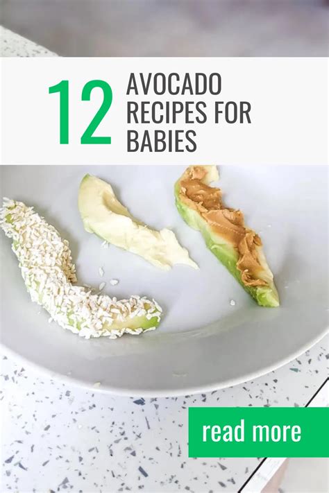 12 Avocado Recipes for Babies - Mummy to Dex