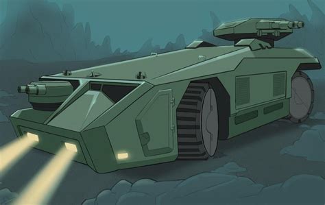 Aliens APC - Art by Me : sciencefiction